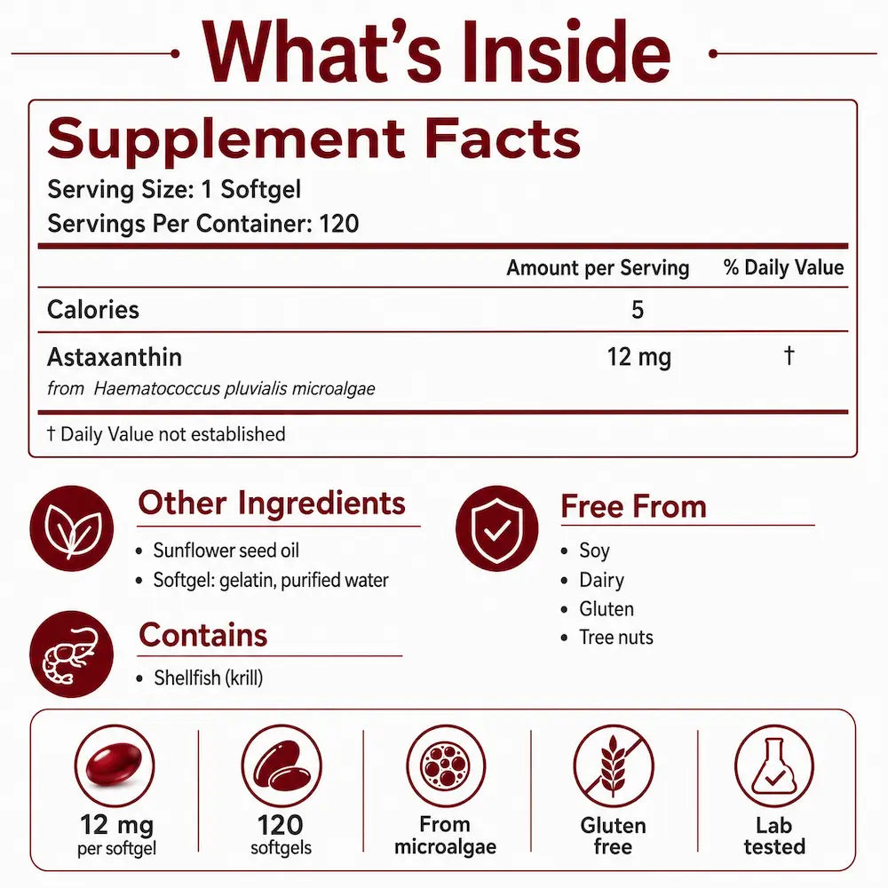 Astaxanthin Softgels