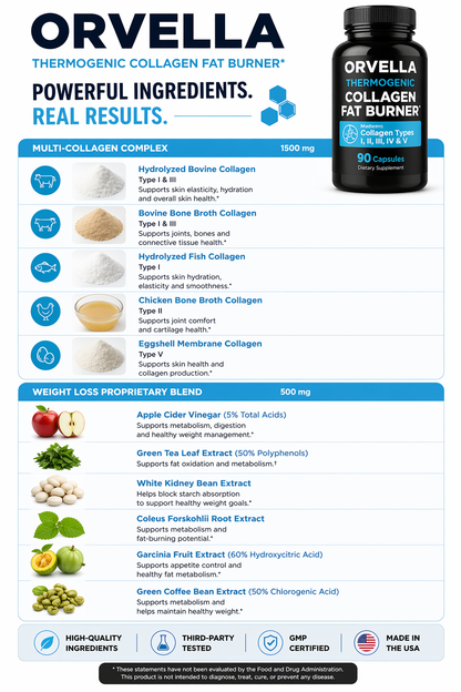 Orvella Collagen Fat Burner