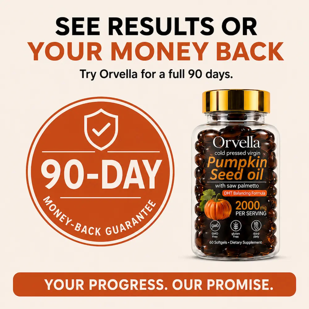 Orvella Pumpkin Seed Oil & Saw Palmetto Softgels