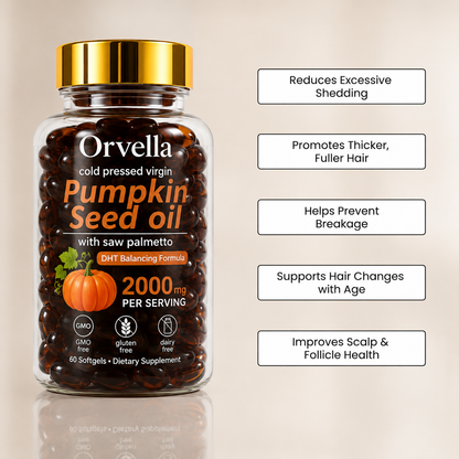 Pumpkin Seed Oil & Saw Palmetto Capsules