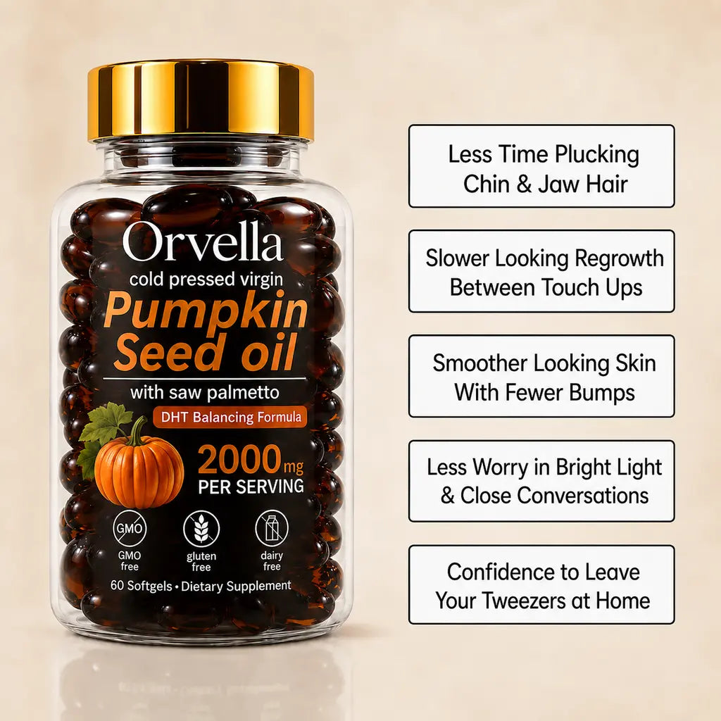 Orvella Pumpkin Seed Oil & Saw Palmetto Softgels