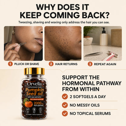 Orvella Pumpkin Seed Oil & Saw Palmetto Softgels